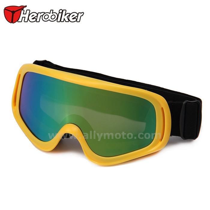 160 Motorcycle Glasses Off-Road Goggle Eyewear Cycling Ski Lens Snowboard@3